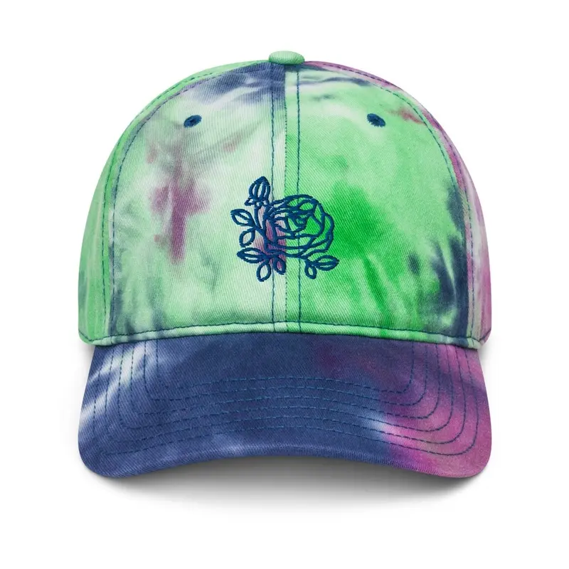 Tie-Dye Rose Hat